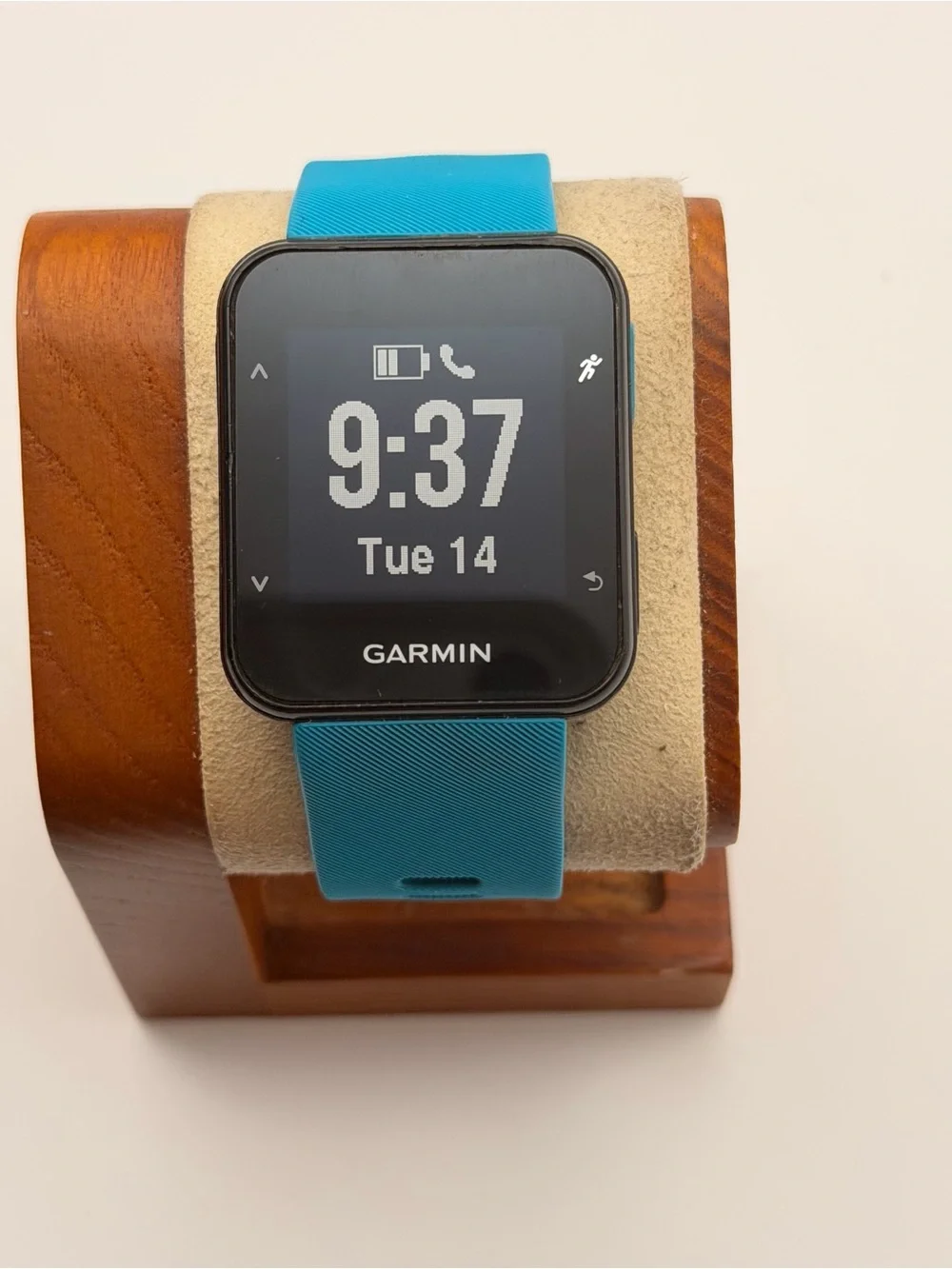 Garmin Forerunner 30, Tested, Blue & Black, Charger included, very good